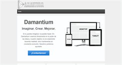 Desktop Screenshot of damantium.com