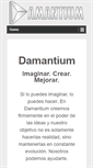 Mobile Screenshot of damantium.com